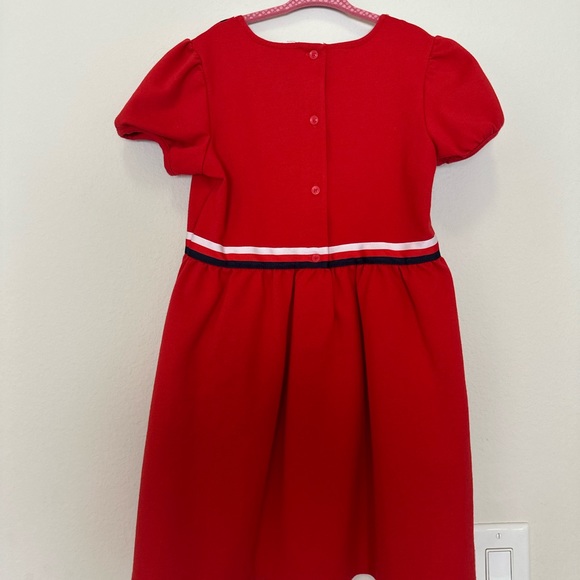 Janie & Jack orange/red dress - Picture 2 of 4